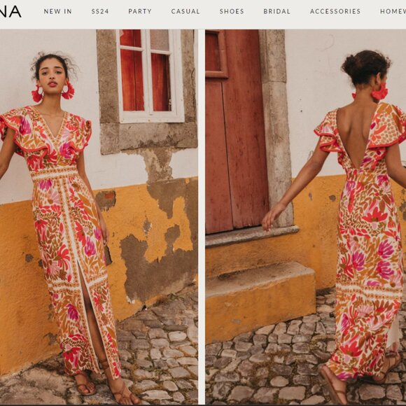 NWT. Beautiful floral dress 🌸 - Picture 3 of 7